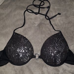 Victoria secret pink push up swim top